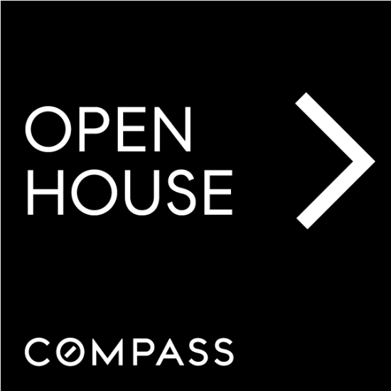 Picture of Compass 24"x24" O.H. Black Metal Frame - Generic Black Sign B
