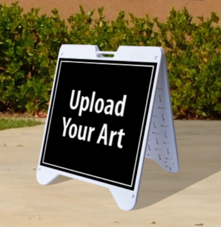 Picture for category Custom Open House White Ultra A-Frame 24"x24"