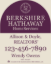 Picture of Berkshire Hathaway 30"x24" Yard - Dome Beige Sign 1