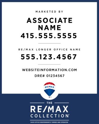 Picture of RE/MAX Collection 30"x24" Yard - Independently Owned