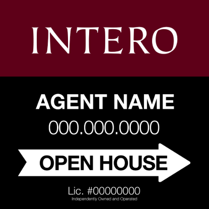 Picture of INTERO 24"x24" IFS O.H. Black Metal - Classic