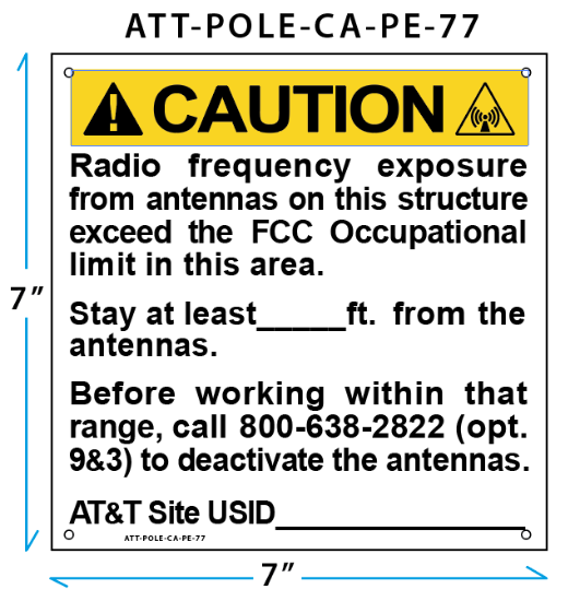 Picture of ATT-POLE-CA-PE-77 (Set of 5)