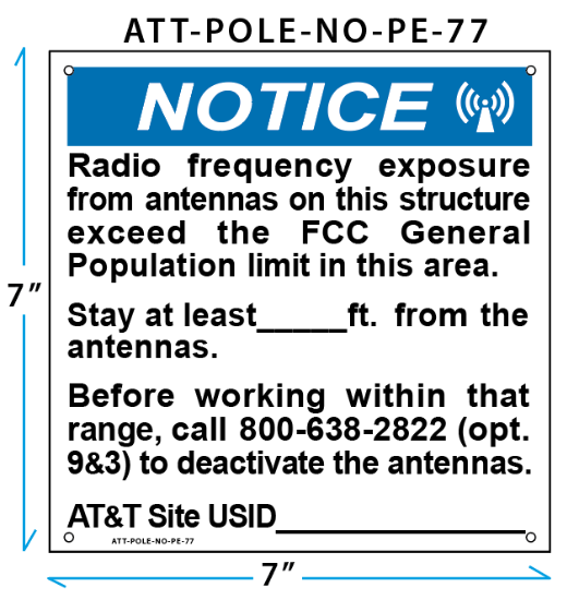 Picture of ATT-POLE-NO-PE-77 (Set of 5)