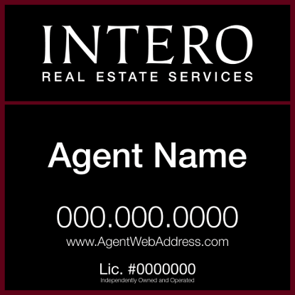 Picture of INTERO 24"x24" IFS Yard Sign - Standard