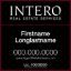 Picture of INTERO 18"x18" IFS Condo Sign - Two Line