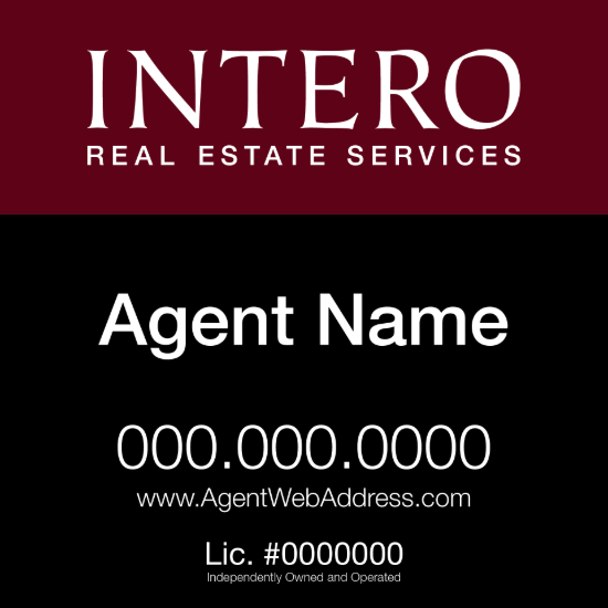 Picture of INTERO 24"x24" IFS Yard Sign - Classic