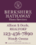 Picture of Berkshire Hathaway 30"x24" Yard - Beige Sign 1 - Copy