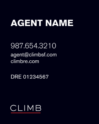 Picture of Climb 30"x24" Yard - Blue Sign A - Copy