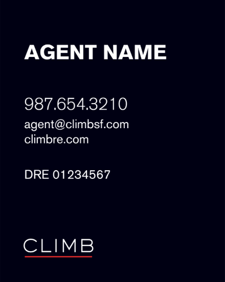 Picture of Climb 30"x24" Yard - Blue Sign A - Copy