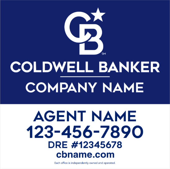 Picture of Coldwell Banker 24"x24" Yard - Standard - Copy