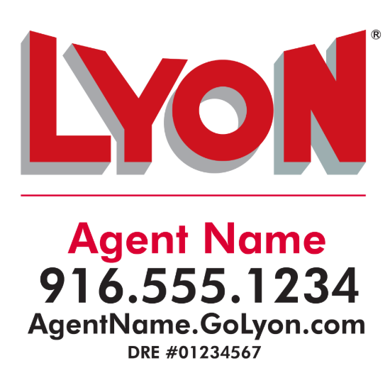 Picture of LYON 24"x24" Yard Sign - Standard - Copy