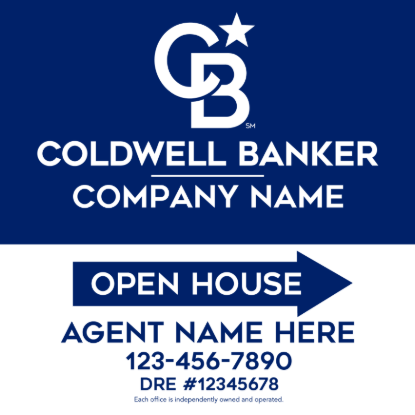 Picture of Coldwell Banker 20"x20" O.H. White Super Frame - Standard - Copy