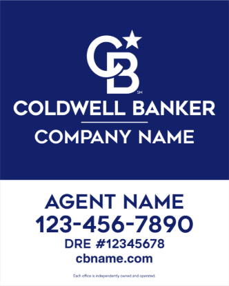Picture of Coldwell Banker 30"x24" Yard - Standard - Copy