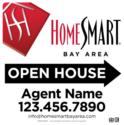 Picture of HomeSmart 20"x20" O.H. White Super Frame - Sign A - Copy