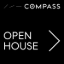 Picture of Compass 20"x20" O.H. Black Super Frame - Generic Black Sign A - Copy