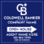 Picture of Coldwell Banker 24"x24" O.H. White Metal Frame - Classic Blue - Copy