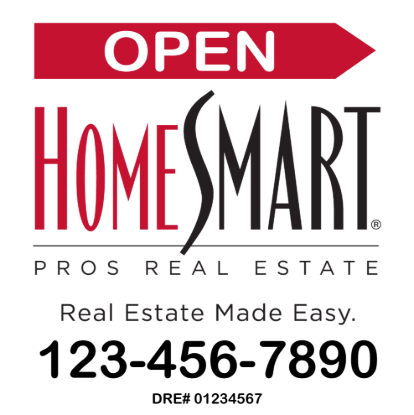 Picture of HomeSmart 20"x20" O.H. White Super Frame - Sign B - Copy
