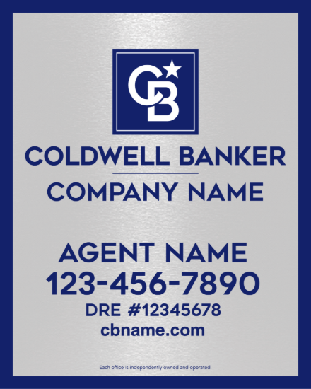 Picture of Coldwell Banker 30"x24" Yard - Platinum - Copy