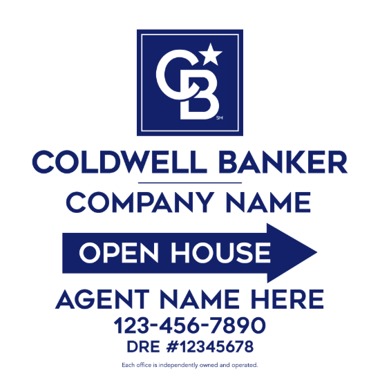 Picture of Coldwell Banker 20"x20" O.H. White Super Frame - Classic White - Copy
