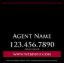 Picture of 24"x24" Yard Sign for KW - Classic Red-Black - Copy