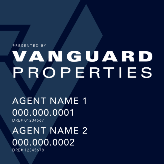 Picture of Vanguard Properties 24"x24" Yard Sign C - Copy