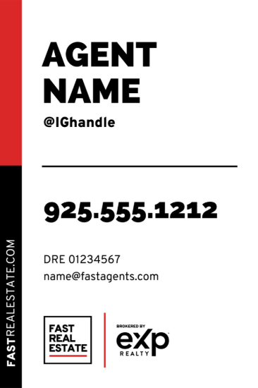 Picture of eXp Realty 36"x24" Yard Sign - FRE 2023 A - Copy