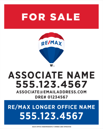 Picture of RE/MAX 30"x24" Yard - Independently Owned - Copy