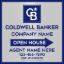 Picture of Coldwell Banker 24"x24" O.H. White Metal Frame - Platinum - Copy