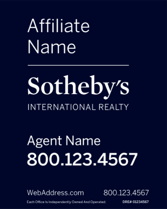 Picture of Sotheby's 30"x24" Yard - Affiliate 1 - Copy