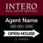 Picture of INTERO 24"x24" RES O.H. Black Ultra Frame - Classic - Copy