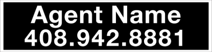 Picture of INTERO 6"x24" Name Rider - Copy