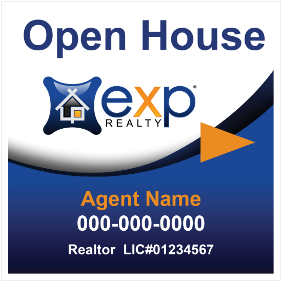 Picture of eXp Realty 24"x24" O.H. White Ultra Frame - Classic - Copy