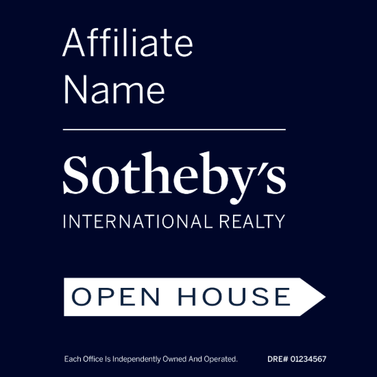 Picture of Sotheby's 24"x24" O.H. White Ultra Frame - Affiliate - Copy