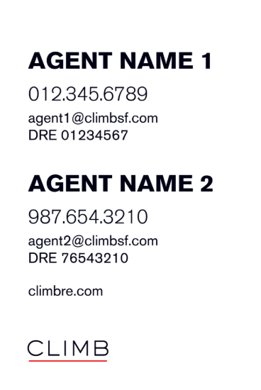 Picture of Climb 36"x24" Yard - White Sign A - Copy