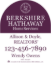 Picture of Berkshire Hathaway 30"x24" Yard - Dome White Sign 1 - Copy