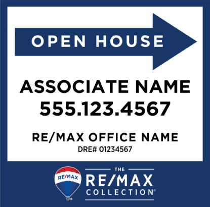 Picture of REMAX Collection 20"x20" O.H. White Super Frame - Standard Sign C - Copy