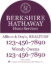 Picture of Berkshire Hathaway 30"x24" Yard - Dome White Sign 2 - Copy