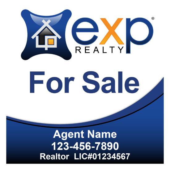 Picture of eXp Realty 24"x24" Yard Sign - Classic - Copy