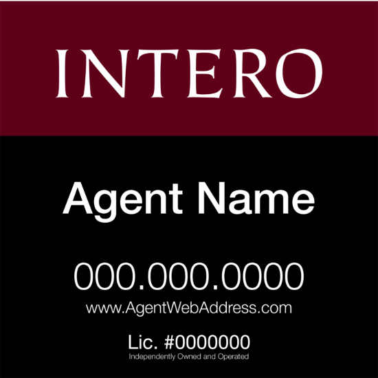 Picture of [OLD] INTERO 24"x24" IFS Yard Sign - Classic - Copy