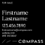Picture of Compass Condo - Black Sign A - Copy