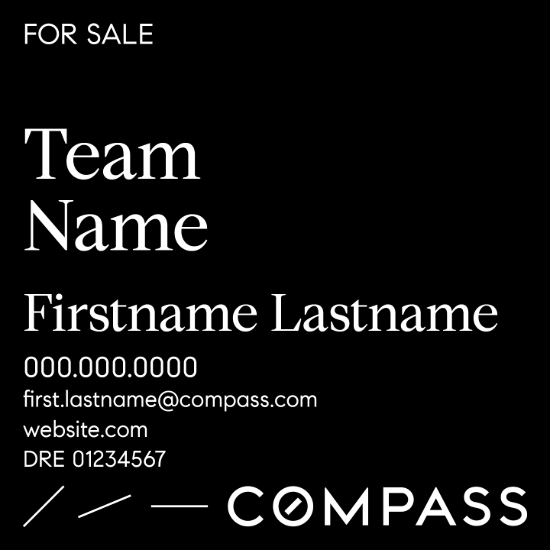 Picture of Compass Condo - Black Sign B - Copy
